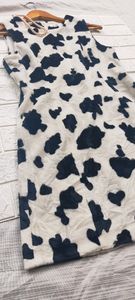 moo printed fur dress 🔥🔥