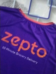Purple Graphic Tee - Size M