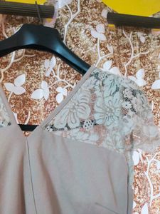 Elegant Lace Detail Dress