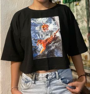 Cropped T-shirt