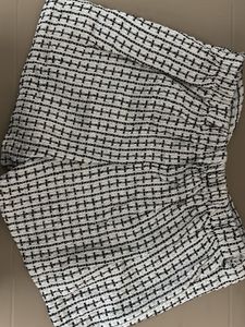 Tweed Zipper Detail Shorts
