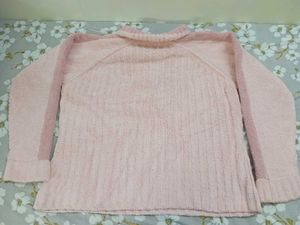 Pink Fleece Pullover