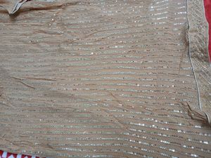 Beautiful Tan Suit Set With Dupatta