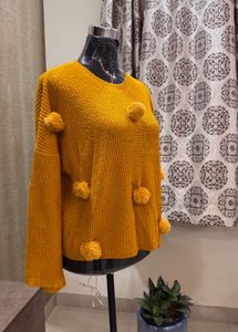 Pullover Sweater For Light Cold Weather
