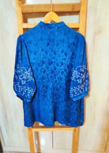 Embroidery Work Long Top Size-40