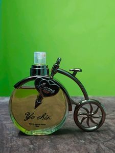 Perfume Rose Gold  In Bicycle Model Bottle