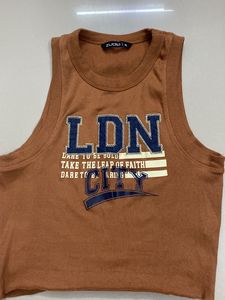 Brown Tank Top