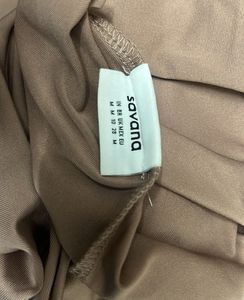 Elegant Taupe Turtleneck Bodysuit