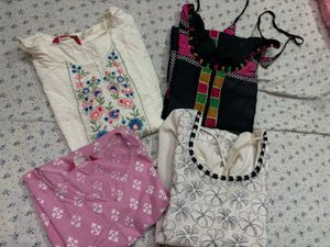 short kurtis - Set of 4