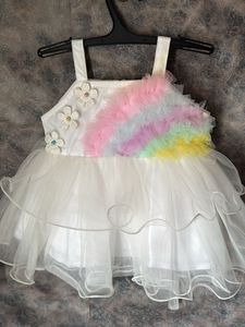 Cute Rainbow Tutu Dress