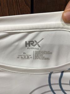 HRX White Graphic T-shirt