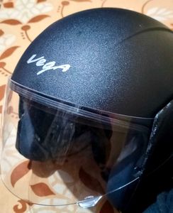 Vega Black Helmet, size M