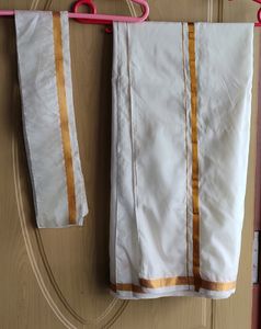 Traditional South Indian 10yrs  Boys Set Of Silk C