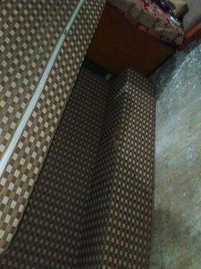 Brown Checker Couch