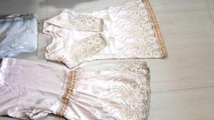Elegant White Embroidered Shalwar Kameez