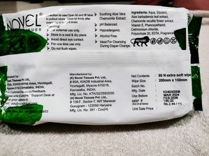 Novel Babio Wet Wipes For Baby
