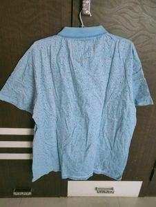 Casual Printed Polo T-shirt