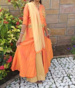 Kurti &amp; Ghaghra Party Wear Dress