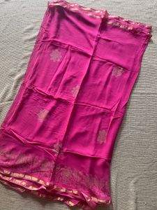 Pink Saree