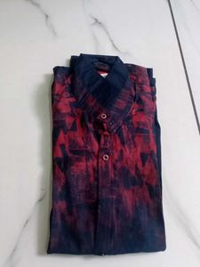 Patterned Casual Shirt