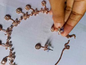 Anti-turnish Necklace Set