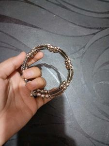 Stylish Black Stone Bangle