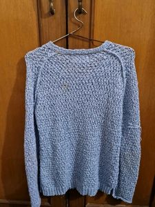 Light Blue Knit Sweater