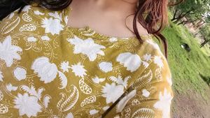 Floral Print Top Short Kurti