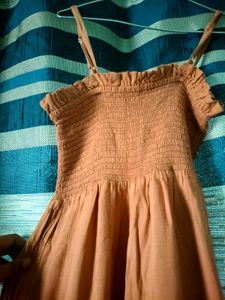 Cute Brown Sundress