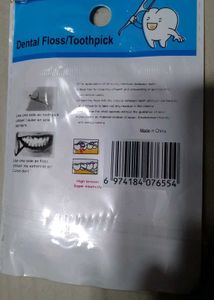Dental Floss/Toothpick Combo Pack