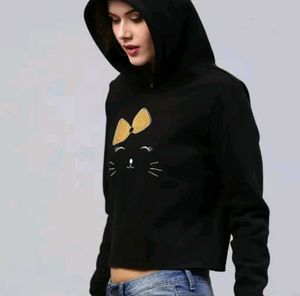 Sassafras Black Hoodie From Myntra