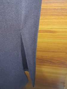 Slim Fit Trousers With Cut In Ends