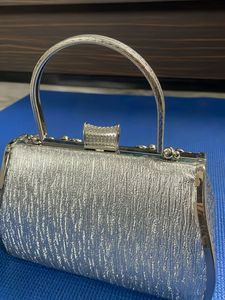Silver Clutch