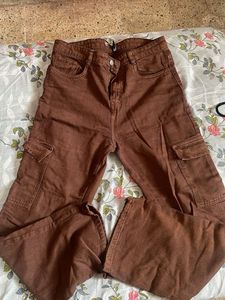 Brown Cargo Pants