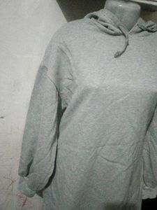 Grey Hoodie Dress