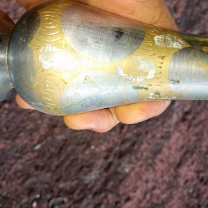ANTIQUE BRASS VASE