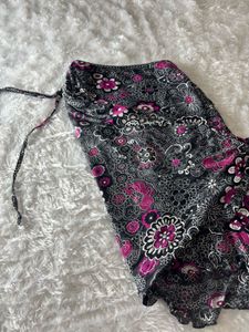 Floral Print Skirt
