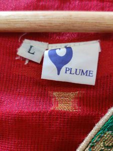 brand new Plume anarkali zari woven upto XXL