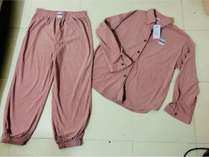 Size Xl Corduroy Two-Piece Cord Set