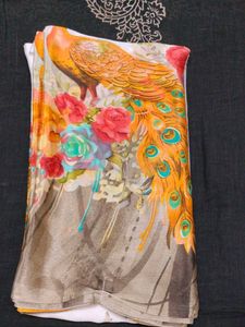 Italian Crepe Saree