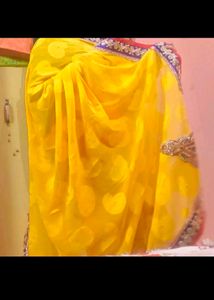 Saree.. Blouse Not Attached