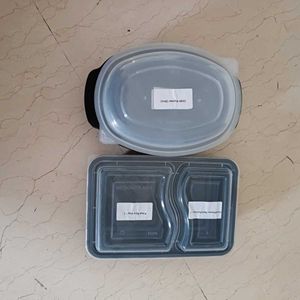 Large size (500 gm) Food Containers with Lids