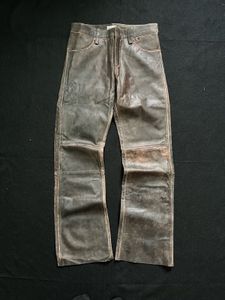 Y2K Leather Jeans Tommy Hilfiger