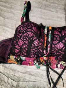 Floral Lace Bra