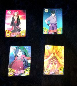 4 Piece Combo Pack Naruto Card