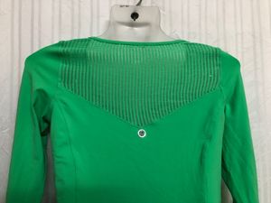 Green Long Sleeve Top