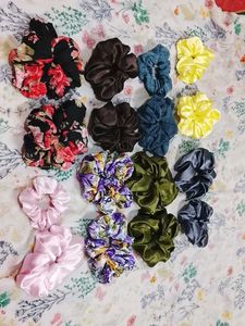 Colorful Scrunchie Set pack of 16