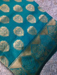 Elegant green Saree