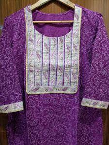 Purple Kurti