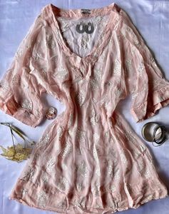 Pale Rose Fairy Kurti